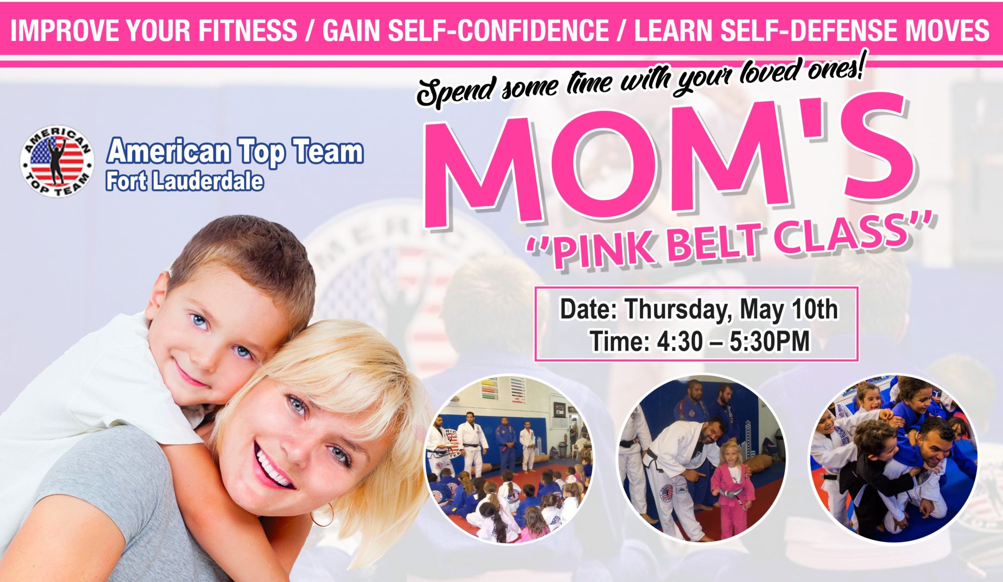 Mother S Day Womens Self Defense Class American Top Team Ftlamerican Top Team Fort Lauderdale