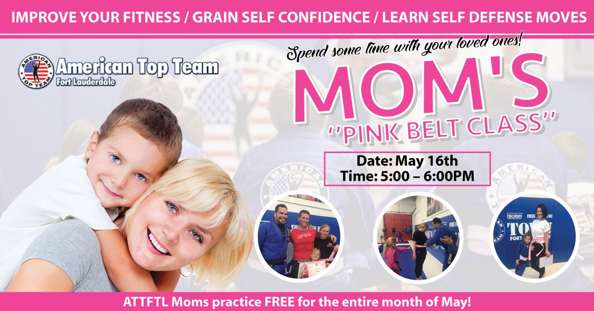 Read more about the article Join Us for Our Mom’s Pink Belt Class!