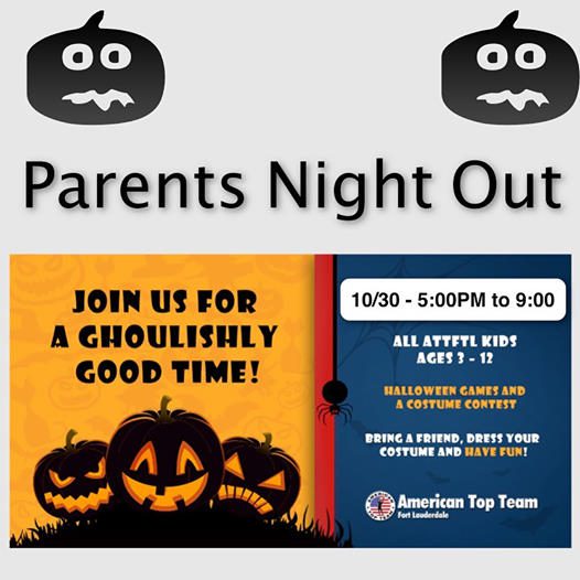 You are currently viewing PARENTS NIGHT OUT – KIDS HALLOWEEN PARTY