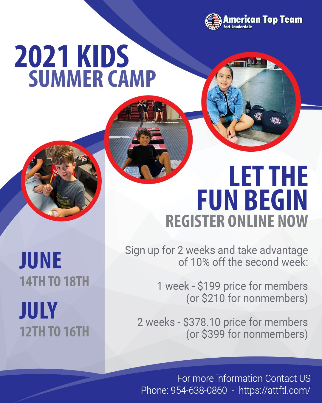 Read more about the article Enjoy Kids Summer Camp 2021 with  Athlas Training Team Fort Lauderdale.