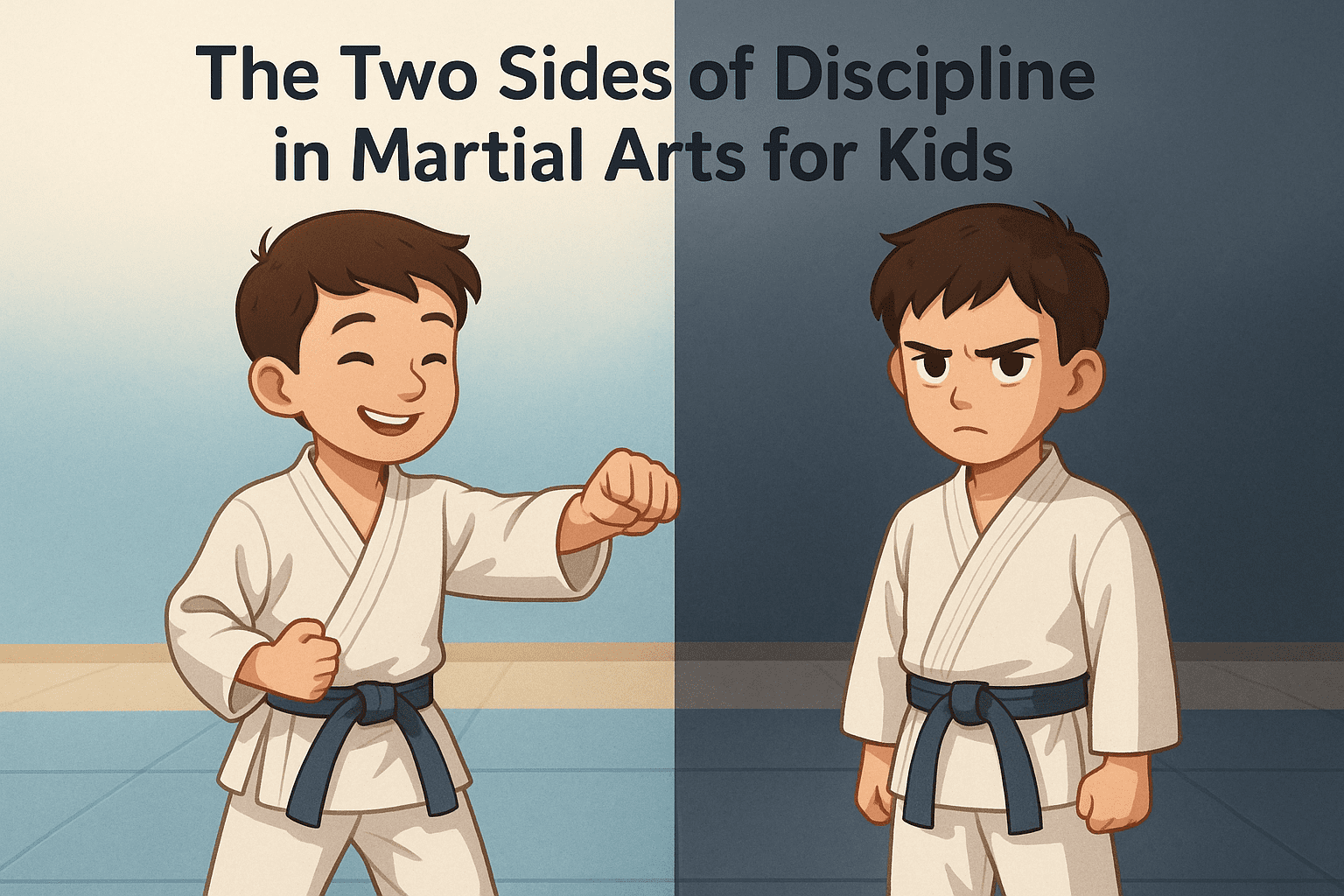 Read more about the article The Two Sides of Discipline in Martial Arts for Kids