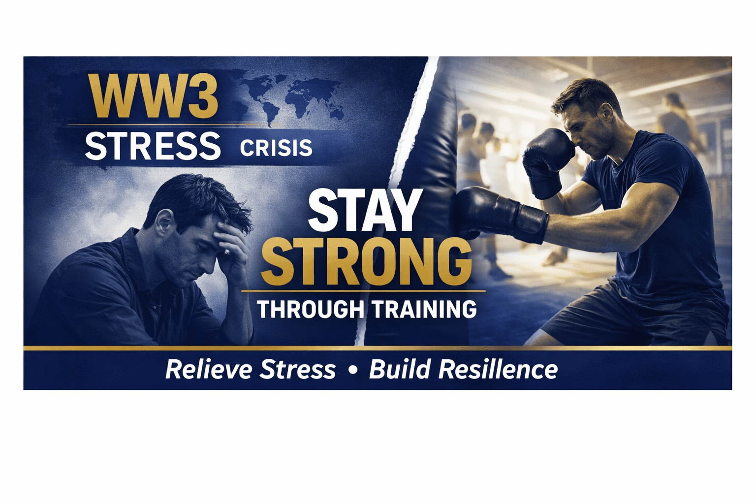 Read more about the article World War 3 Stress: Stay Strong Through Training