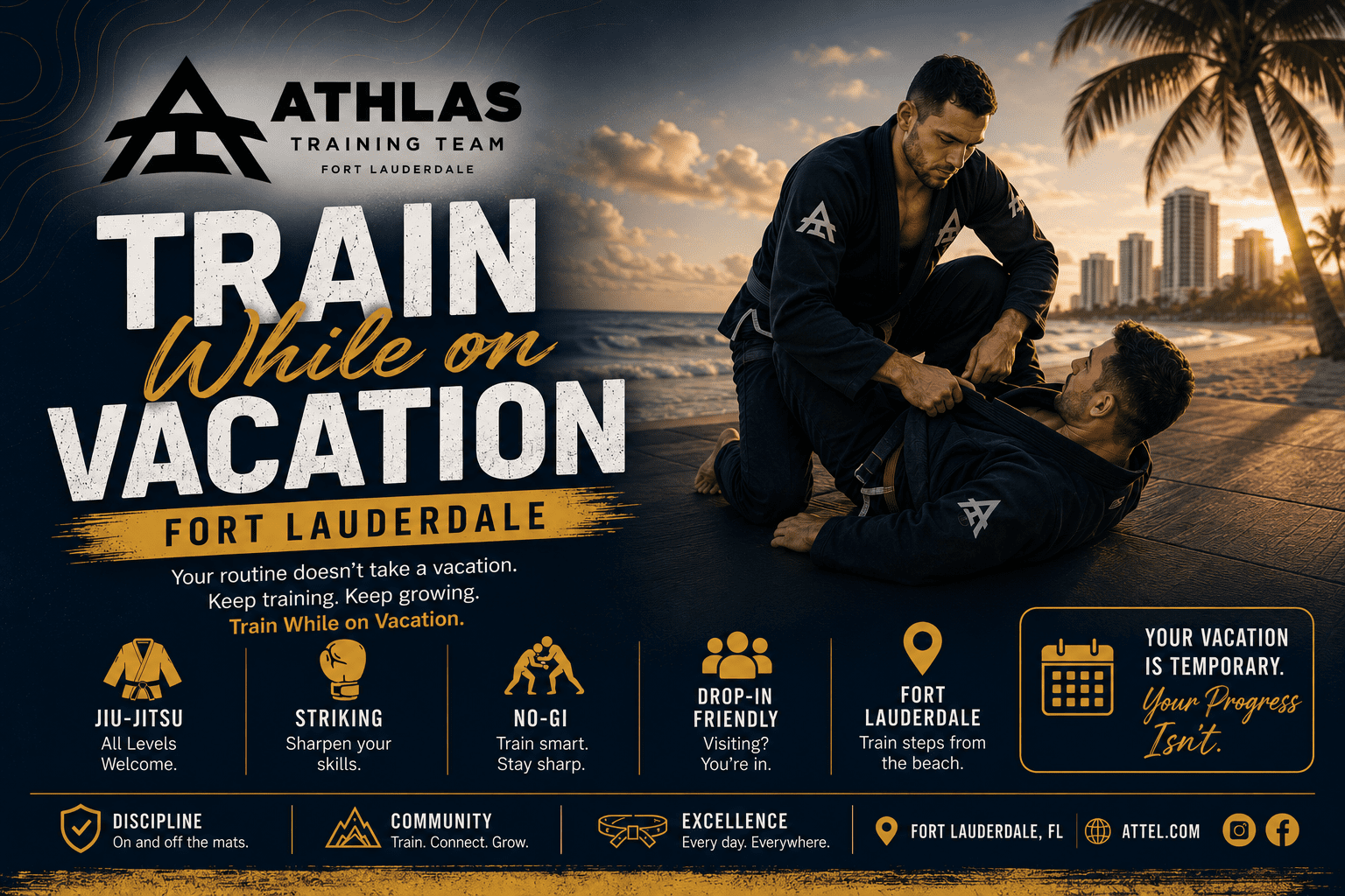 Train While on Vacation in Fort Lauderdale