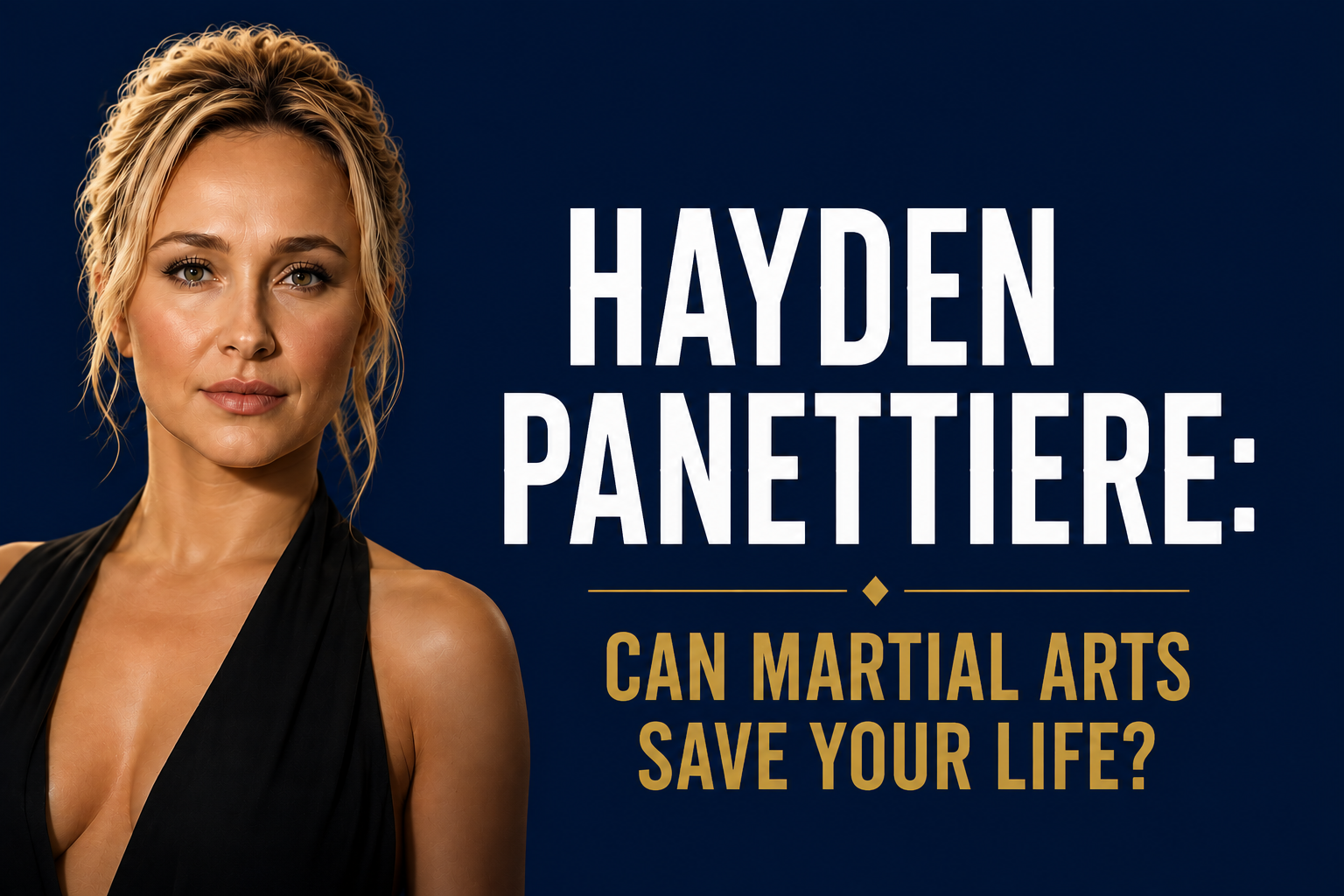 Read more about the article Hayden Panettiere: Can Martial Arts Save Your Life?